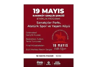 Bakırköy’de “19 Mayıs Gençlik Şenliği” Düzenleniyor