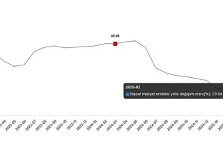 İnşaat Maliyet Endeksi, Mart 2025