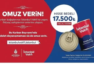 İstanbul Vakfı’nın Kurban Bağışı Kampanyası Başladı