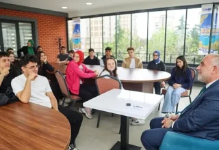 Kütüphane Buluşmalarında Konuk Başkan İbrahim Sandıkçı