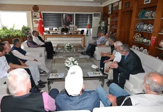Kuzdere’de yaşayan vatandaşlardan Başkan Topaloğlu’na anlamlı ziyaret