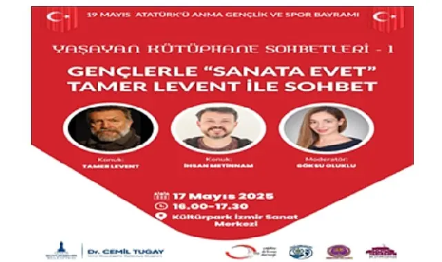 “Yaşayan Kütüphane Sohbetleri” Tamer Levent ile başlıyor