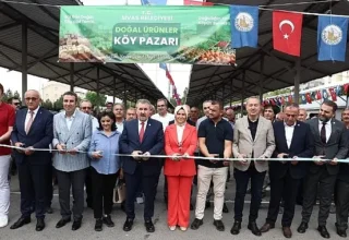 Doğal Ürünler ve Köy Pazarı Hizmete Açıldı