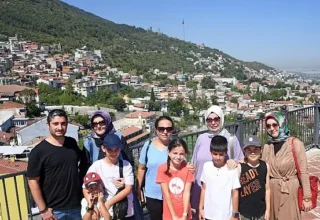 Minik arkeologlar Bursa’nın tarihi mekanlarını gezdi